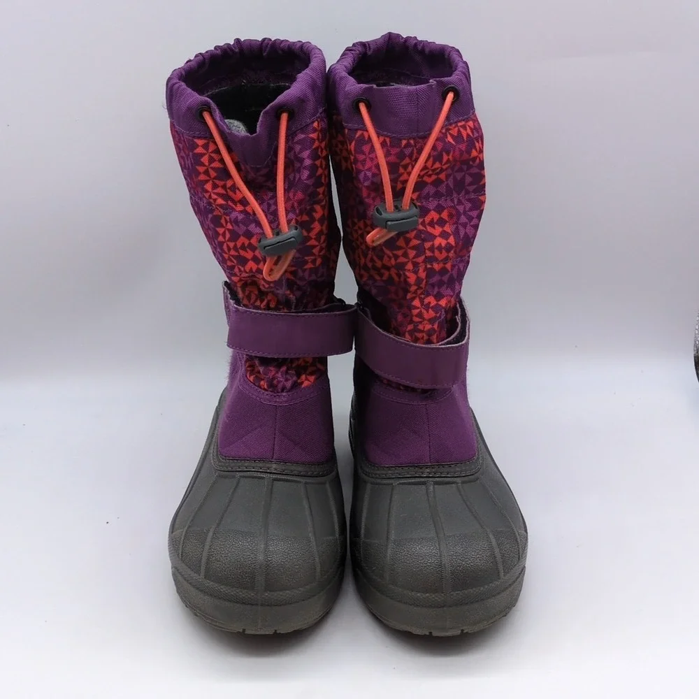 Columbia Shoes Womens Purple 7 Waterproof Winter Boots‎ Insulated Lining Warm
